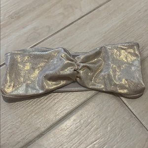 american apparel gold bandeau bra size m